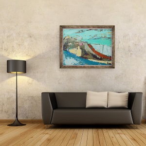 Tablou inramat - Sara Hayward - Pathway, 60 x 80 cm - Img 2