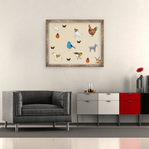 Tablou inramat - Sarah Thompson-Engels - Animale mixte, 50 x 60 cm - Img 2