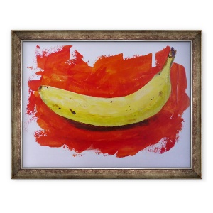 Tablou inramat - Sarah Thompson-Engels - Banana, 2019, 70 x 90 cm