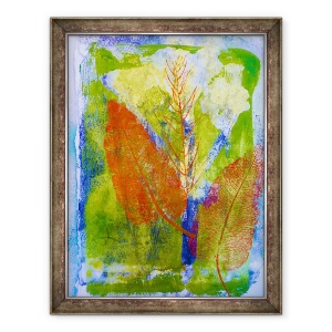 Tablou inramat - Sarah Thompson-Engels - Frunze portocalii, 60 x 80 cm