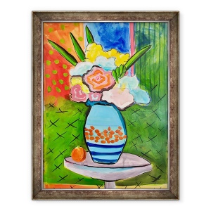 Tablou inramat - Sarah Thompson-Engels - Vaza de flori, 60 x 80 cm