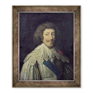 Tablou inramat - Scoala Franceza - Henri al II-lea 1595-1632 Duce de Montmorency, 50 x 60 cm
