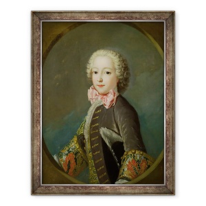 Tablou inramat - Scoala franceza - Portretul presupus a fi al Ducelui de Tresme, 70 x 90 cm