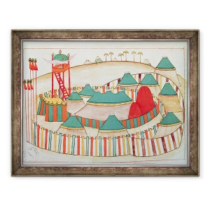 Tablou inramat - Scoala Islamica - Dna 1671 Tabara Imperiala, 70 x 90 cm