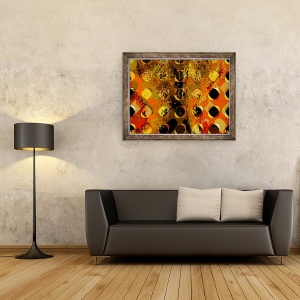 Tablou inramat - Scott J. Davis - Bonfire, 60 x 80 cm - Img 2