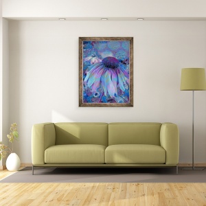 Tablou inramat - Scott J. Davis - Con Floare, 70 x 90 cm - Img 2