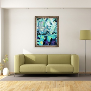 Tablou inramat - Scott J. Davis - Iris, 60 x 80 cm - Img 2