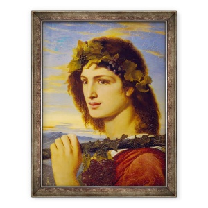 Tablou inramat - Simeon Solomon - Bacchus, 70 x 90 cm