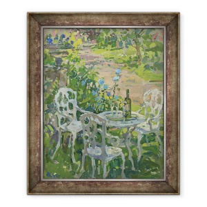 Tablou inramat - Susan Ryder - Maci albastri, 70 x 85 cm