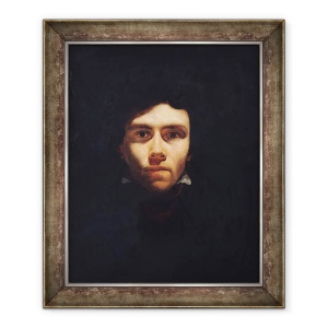 Tablou inramat - Theodore Gericault - Portretul lui Eugene Delacroix 1798-1863 c.1818-19, 50 x 60 cm