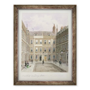 Tablou inramat - Thomas Hosmer Shepherd - Cladirile lui Bartlett, Holborn, 70 x 90 cm