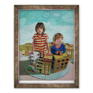 Tablou inramat - Thomas MacGregor - Las Cochabambinas, 70 x 90 cm
