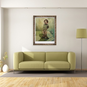Tablou inramat - Thomas MacGregor - Rita, 60 x 80 cm - Img 2