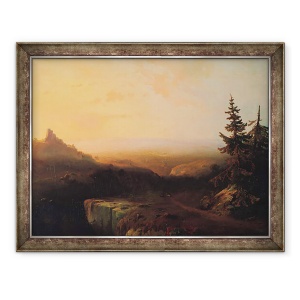 Tablou inramat - Thomas Moran - Scene de, 70 x 90 cm