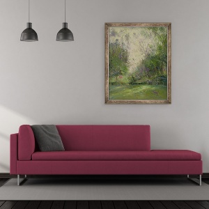 Tablou inramat - Timothy Easton - Marginea Lemnului, 50 x 60 cm - Img 2