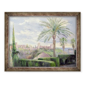Tablou inramat - Timothy Easton - Spre Alhambra, 60 x 80 cm