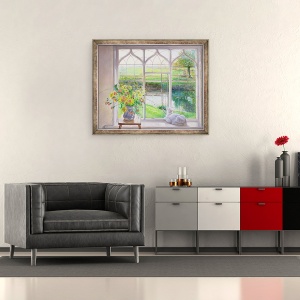 Tablou inramat - Timothy Easton - Vant zori, 50 x 60 cm - Img 2