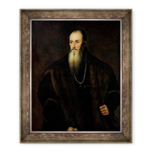 Tablou inramat - Titian - Portret De Nicolas Perrenot de Granvelle, 70 x 85 cm