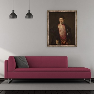 Tablou inramat - Titian - Ranuccio Farnese, 50 x 60 cm - Img 2