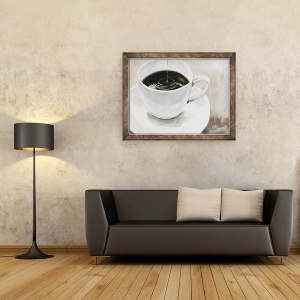 Tablou inramat - Tomoko FURUYA - Cafea, 70 x 90 cm - Img 2