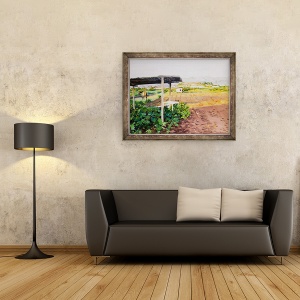 Tablou inramat - Tony Fandino - Camp II, 70 x 90 cm - Img 2