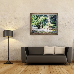 Tablou inramat - Tony Fandino - Parcul Knole II, 60 x 80 cm - Img 2