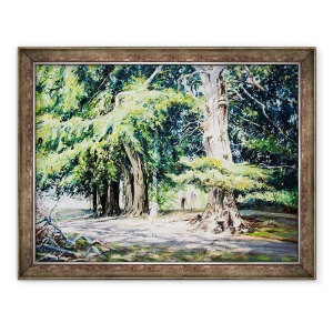 Tablou inramat - Tony Fandino - Parcul Knole II, 70 x 90 cm