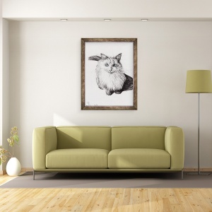 Tablou inramat - Vincent Alexander Booth - Monty, 2009, 70 x 90 cm - Img 2