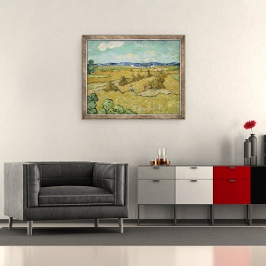 Tablou inramat - Vincent van Gogh - Capiile cu fan, 50 x 60 cm - Img 2