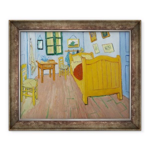 Tablou inramat - Vincent van Gogh - Dormitorul I, 50 x 60 cm