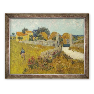 Tablou inramat - Vincent van Gogh - Ferma in Provence, 70 x 90 cm