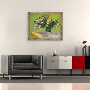 Tablou inramat - Vincent van Gogh - Oleandre, 50 x 60 cm - Img 2