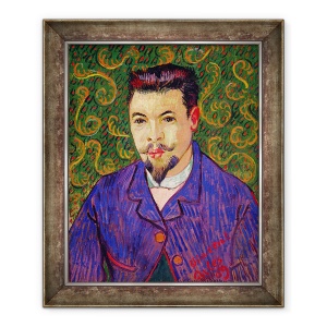 Tablou inramat - Vincent van Gogh - Portretul lui Dr. Felix Rey, 70 x 85 cm