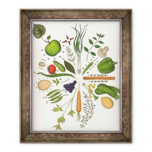 Tablou inramat - Wayne Anderson - Alimente asortate, 50 x 60 cm