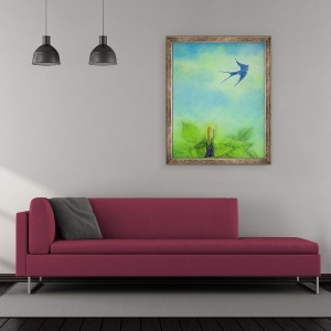 Tablou inramat - Wayne Anderson - Farewell, 50 x 60 cm - Img 2