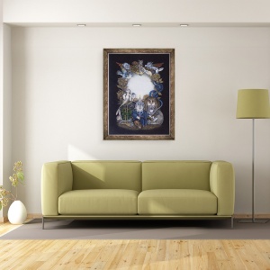 Tablou inramat - Wayne Anderson - Nonsens, 1979, 60 x 80 cm - Img 2