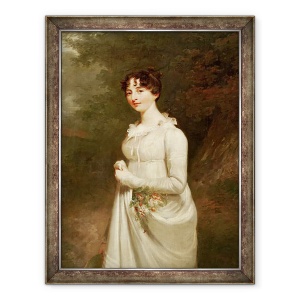 Tablou inramat - William Beechey - Portretul lui Marcia. B. vulpe ulei pe panza, 60 x 80 cm