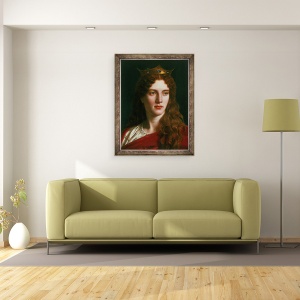 Tablou inramat - William Gale - Izolda, 60 x 80 cm - Img 2