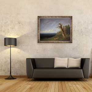 Tablou inramat - William Turner - Shepherd Boy pe un deal, 70 x 90 cm - Img 2