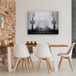Tablou canvas - A 47, Tramvai, Arhitectura, Pod, Transport, Trecere De Pietoni, 50 x 70 cm - Img 4