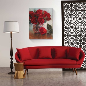 Tablou Canvas - A Vase of Love, 75 x 100 cm - Img 2