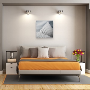 Tablou canvas - Agtama, Arhitectura, Triunghiuri, Cantar, Abstract, Forme, 90 x 90 cm - Img 3