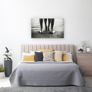 Tablou canvas - Ajungand, Ajunge, Ajungand, Echilibru, Plaja, Dragoste, 50 x 80 cm - Img 3