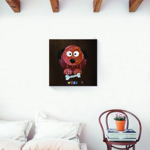 Tablou canvas decorativ căţeluş pentru decor interior