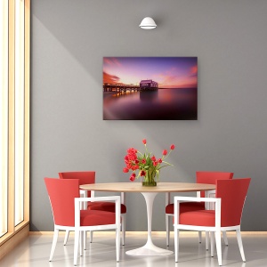 Tablou canvas - Apus In Busselton, Busselton, Debarcader, Lung, Expunere, 80 x 120 cm - Img 4