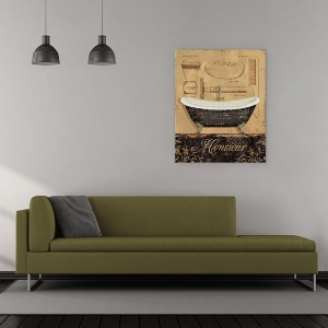 Tablou canvas - Baie franceza II, 40 x 50 cm - Img 4