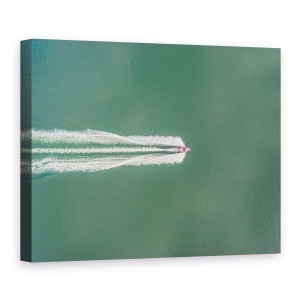 Tablou canvas - Barca, Actiune, Barca, Viteza, Strop, Aeriana, 60 x 80 cm