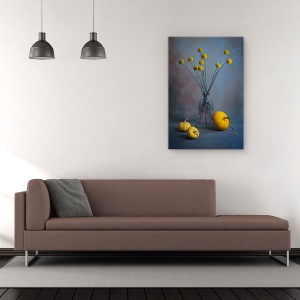 Tablou Canvas - Bile Proaspete Billy, Proaspat, Viata, Bile, Squash, Galben, 60 x 90 cm - Img 2
