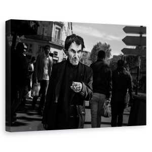 Tablou canvas - Bulevardul Strasbourg, Paris, Franta, Tigari, Om, Fum, 60 x 90 cm