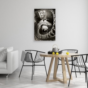 Tablou canvas - Carpe Diem, Arhitectura, Paris, Trecere, Vivienne, Spiral, 60 x 90 cm - Img 4
